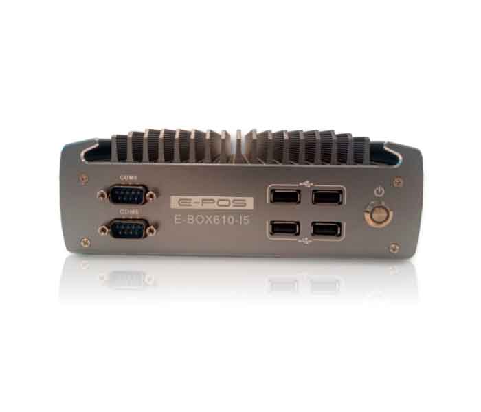 La E-BOX 610 es una PC industrial de la Marca E-POS